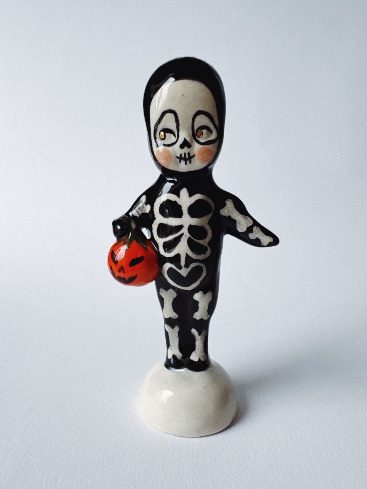 Skeleton with Pumpkin #1