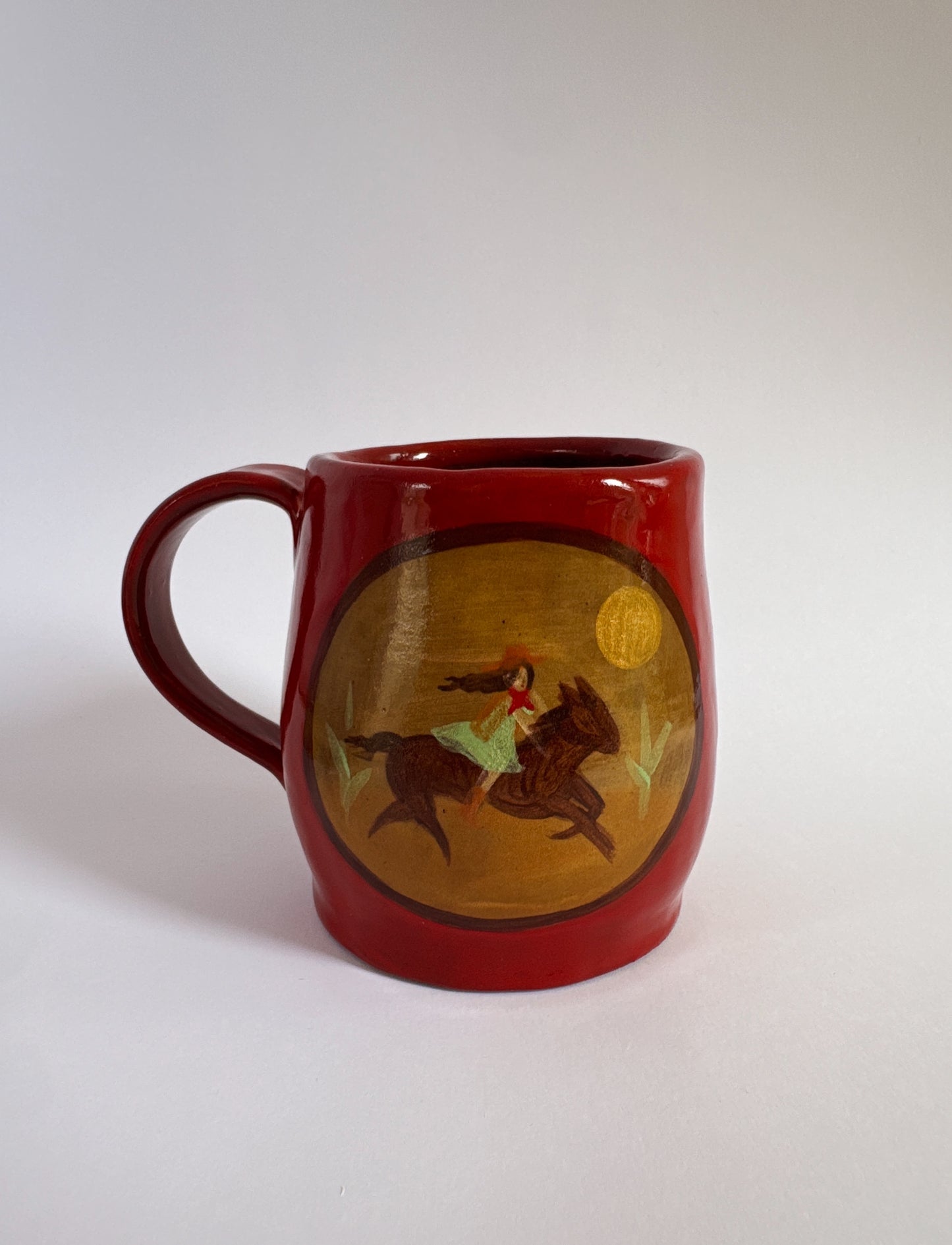 Cowgirl Mug - Red #2