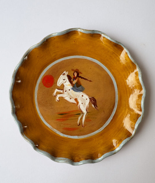 Lone Rider Plate