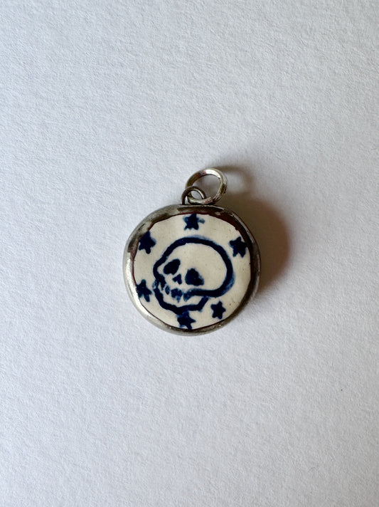 Skull Charm - Silver *SECOND*