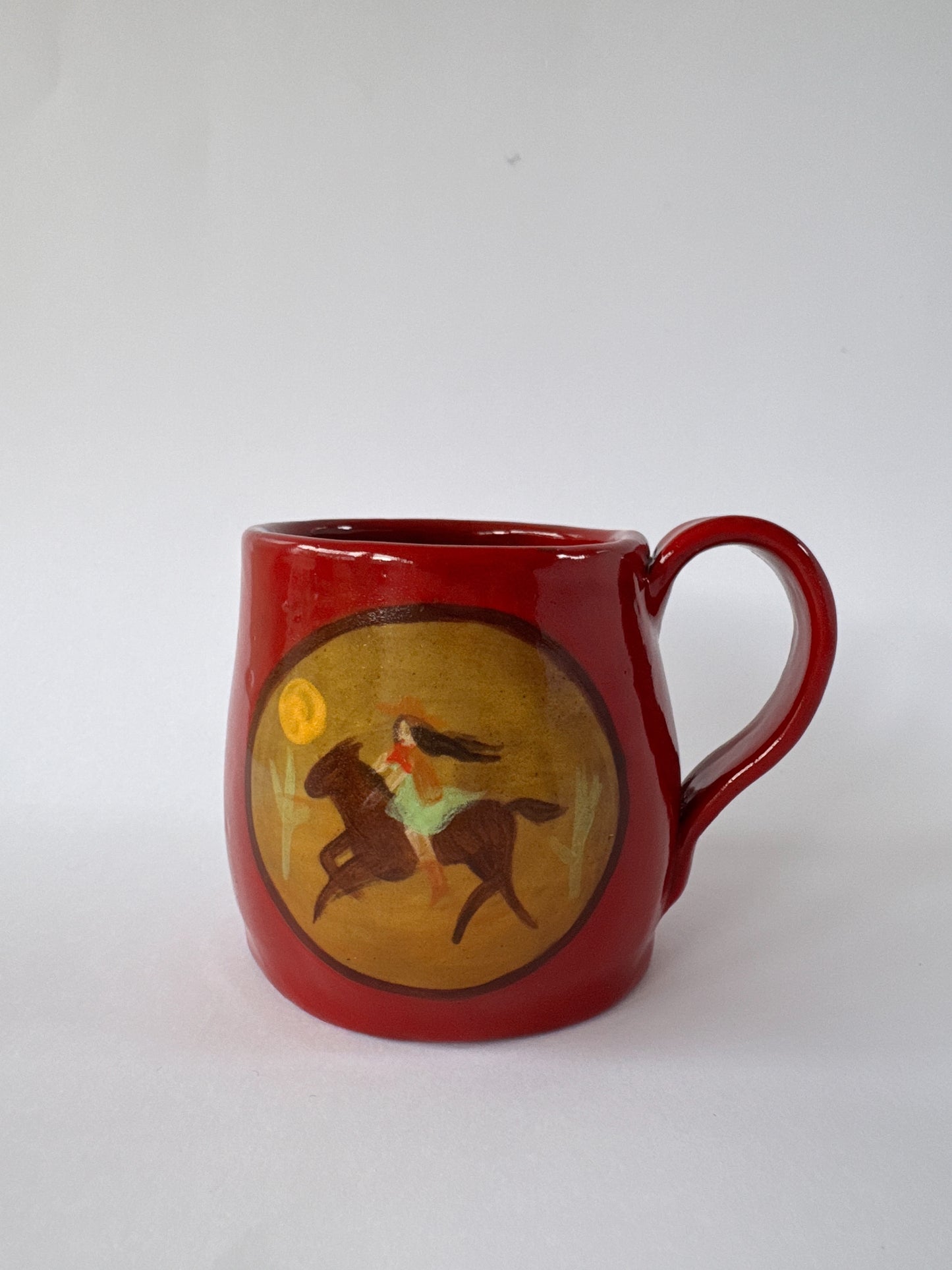 Cowgirl Mug - Red #1